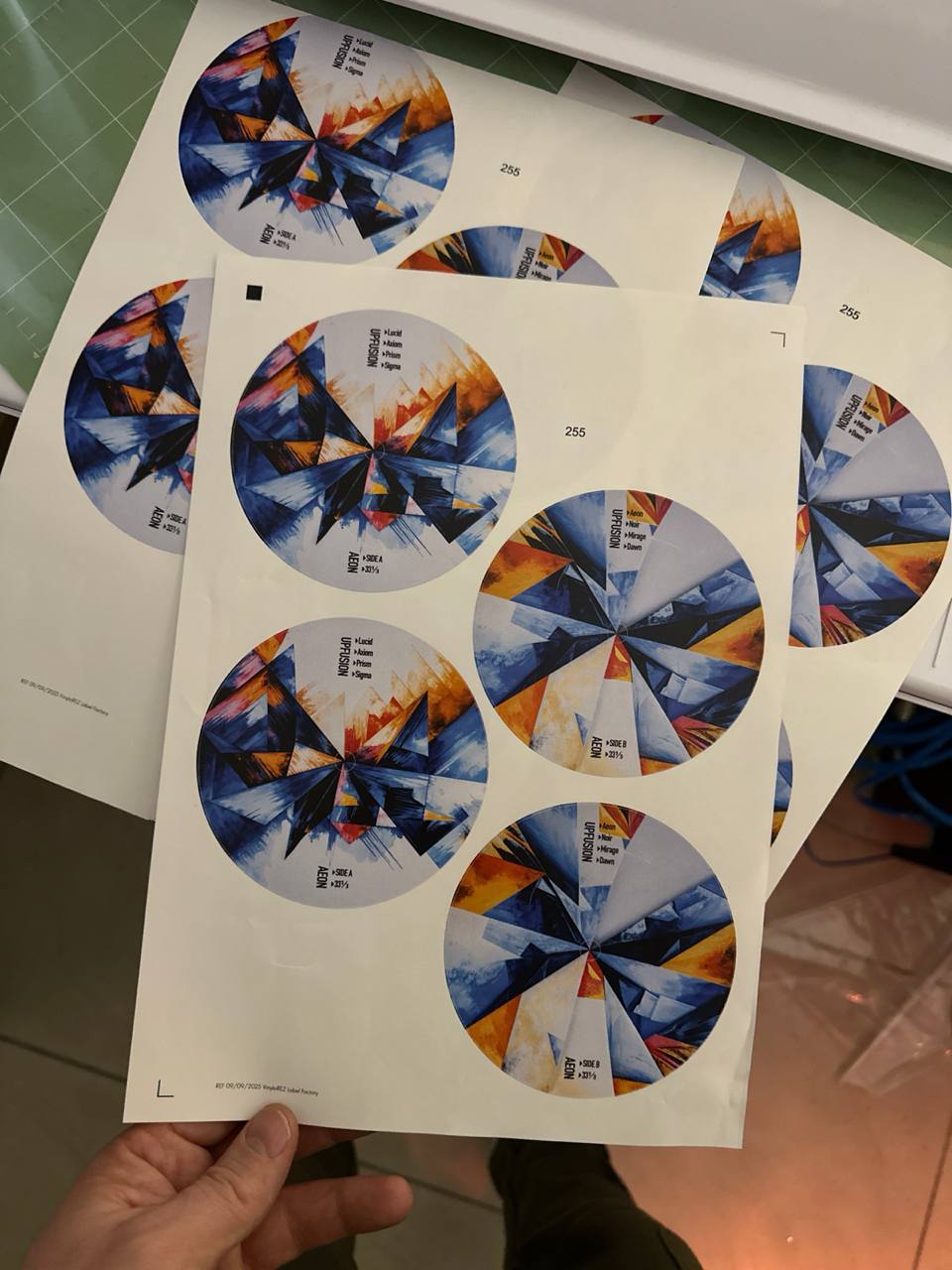 AEON vinyl record artwork